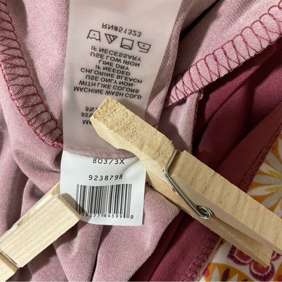 Vince Camuto Dusty Rose Asymmetrical Maxi Dress | Size 3X - Picture 9 of 14